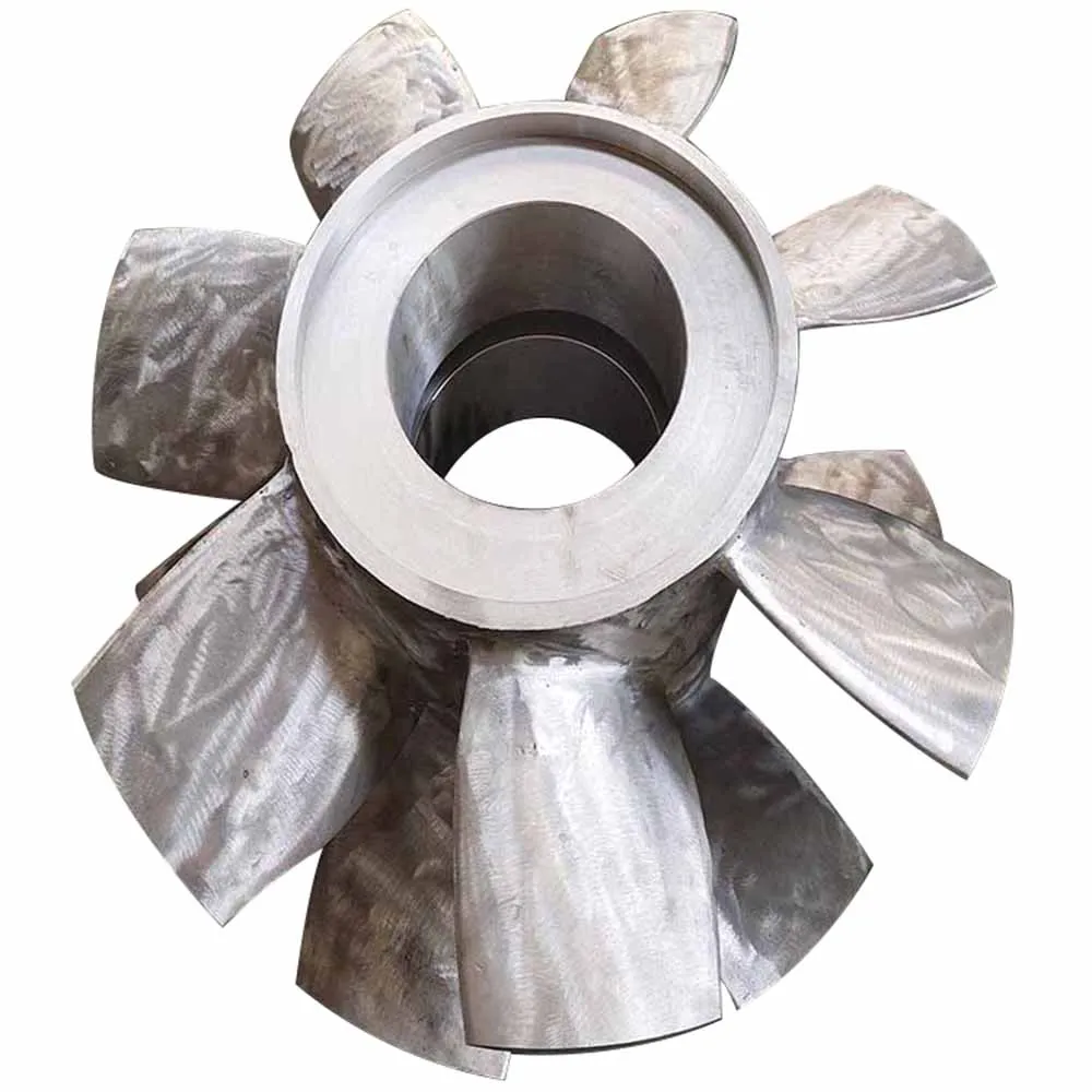Custom-Made Chinese Aluminum Fan Blades, Blower Components, and Guide Vanes — Gravity Cast and Machined Parts Stainless Steel