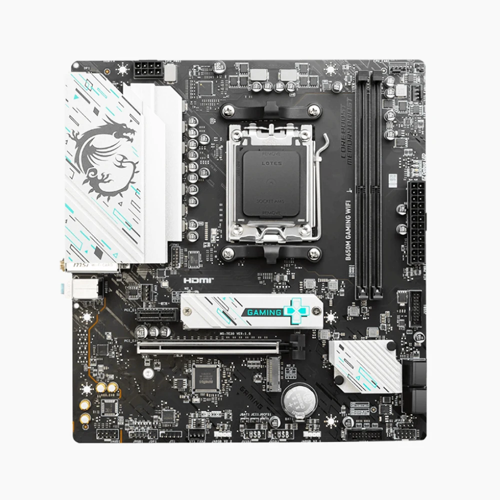 MSI B650M GAMING WIFI AMD B650 Supports DDR5 7800+MHz (OC) 192GB AMD Ryzen ™ 7000 8000 Series Motherboard Socket AM5