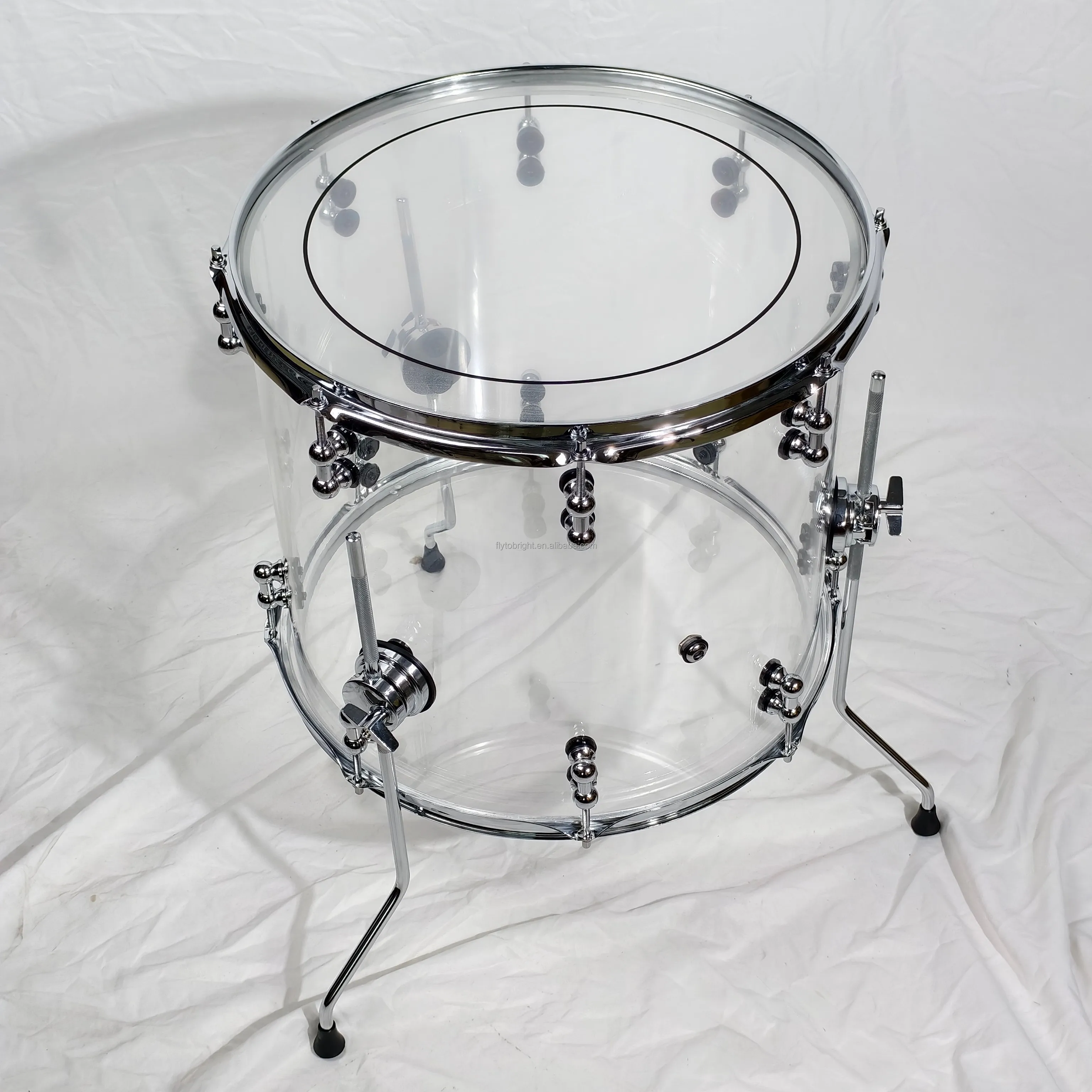 14/16 Inch Acrylic Shell Floor Tom Drum Acoustic