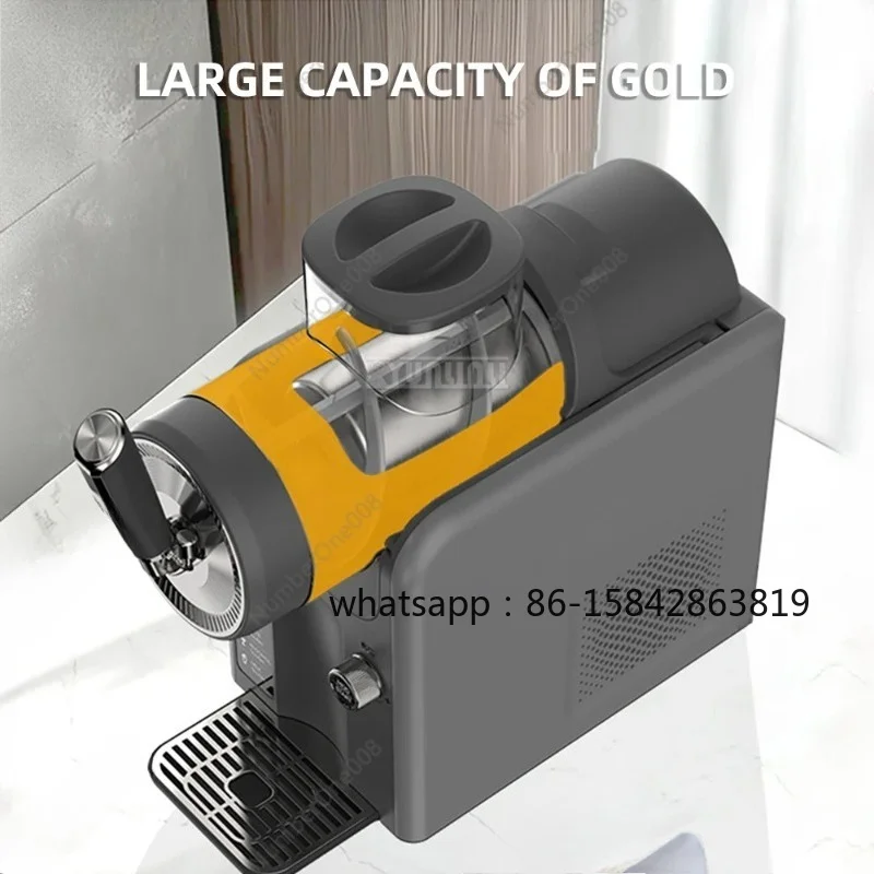 1.8L Fully Automatic Cold Drink Slush Machine Soft Serve Ice Cream Milkshake Maker Desktop Beverage Machine