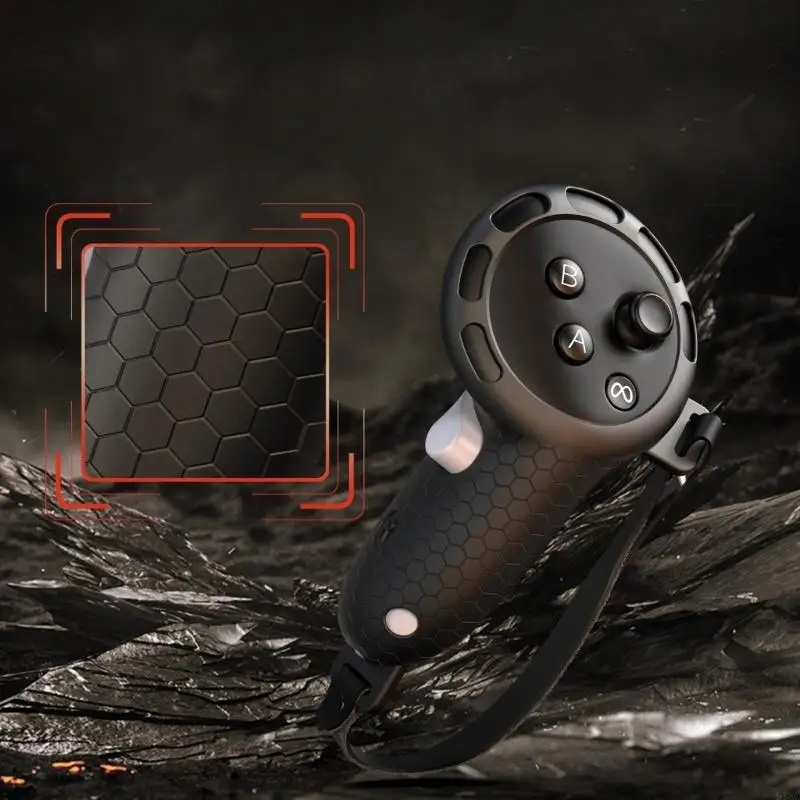 918C VRコントローラーハンドルシリコンケースシェルは、MQ 3/3Sのグリップと衝撃吸収機能の強化を提供します