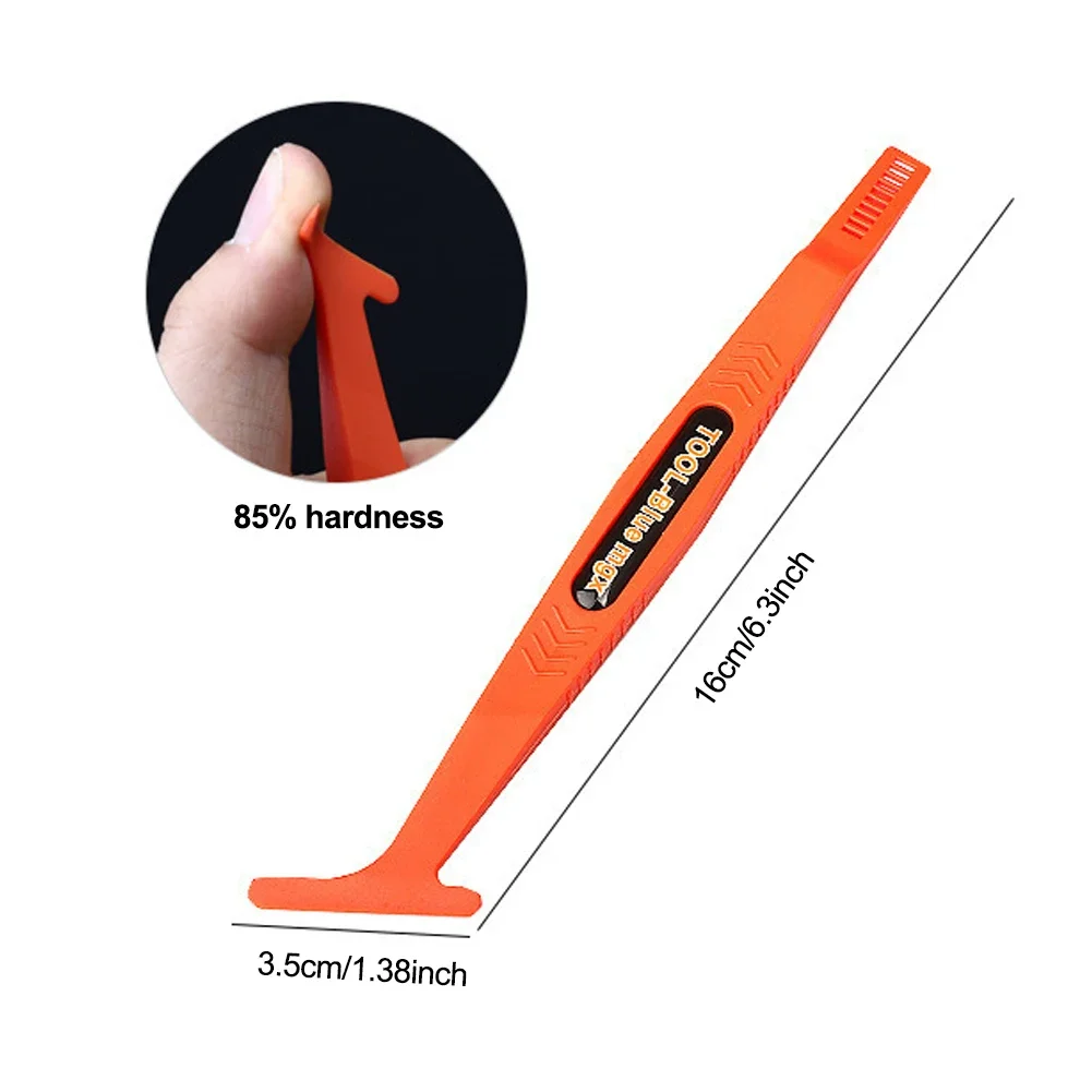 Magnetic Wrap Stick Squeegee Double Head Car Film Edge Tucking Scraper Carbon Fiber PPF Film Sticker Window Gap Tools