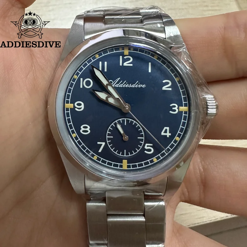 

Мужские часы ADDIESDIVE с механизмом VH60, стеклянным циферблатом, 24-часовым субциферблатом, кварцевые часы с подсветкой BGW9/C3, водонепроницаемые наручные часы из нержавеющей стали с люминесцентным эффектом.