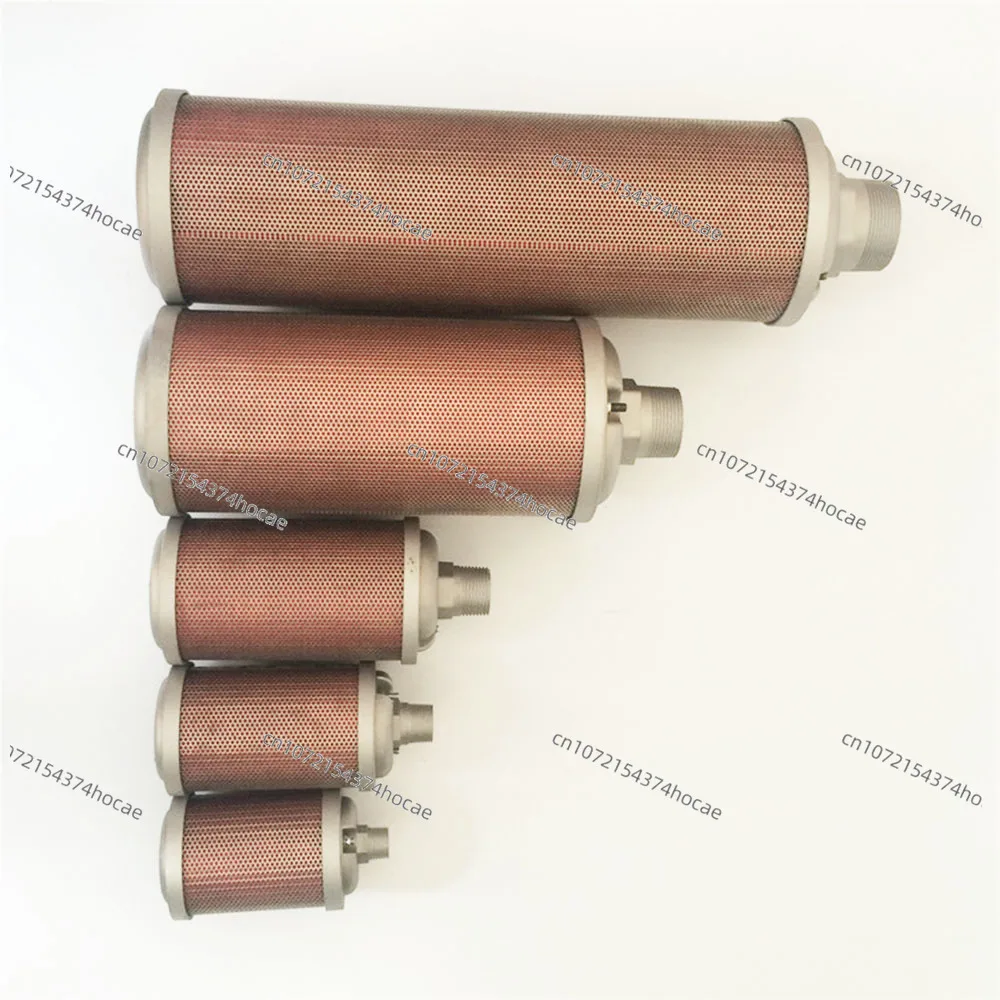 Pneumatic Muffler Element for Adsorption Dryer Air Compressor Diaphragm Pump Vacuum Pump XY-05 07 10 12 15 20 25 40 60