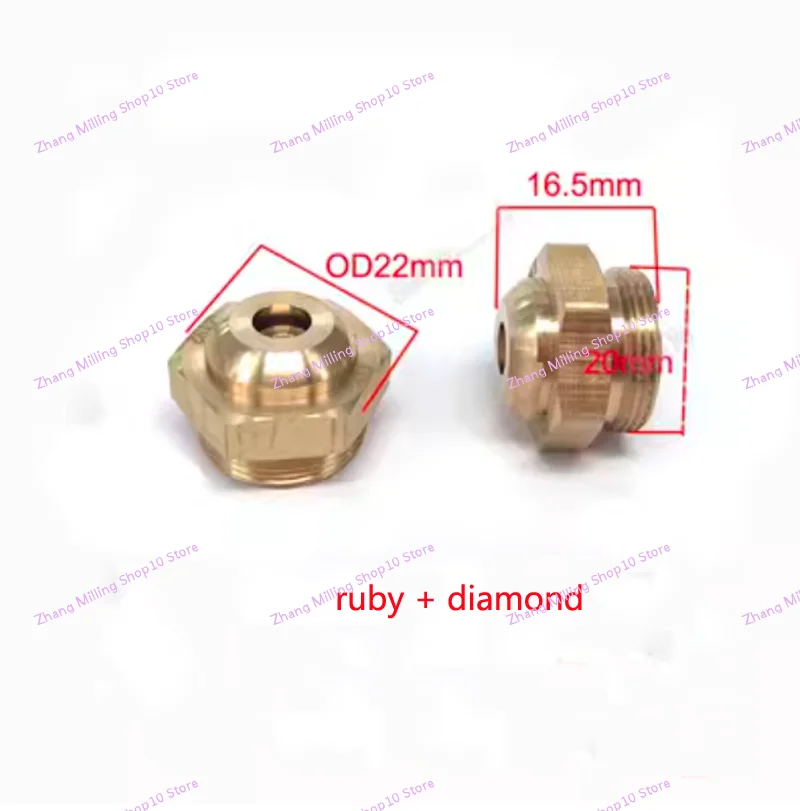 Ruby Molybdenum Wire Guider 0.192mm/0.195mm Guide for Medium Speed WEDM Wire Cut Machine 1PC