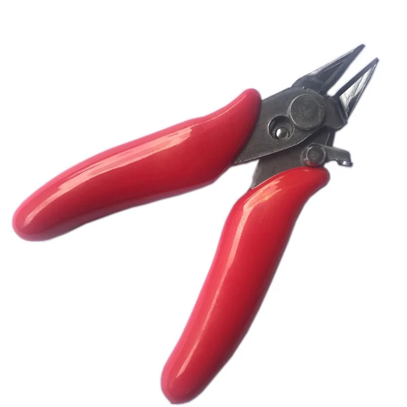 Diagonal Pliers 3.5 Inch Mini Wire Cutter Small Soft Cutting Electronic Pliers Wires Insulating Rubber Handle Model Hand Tools