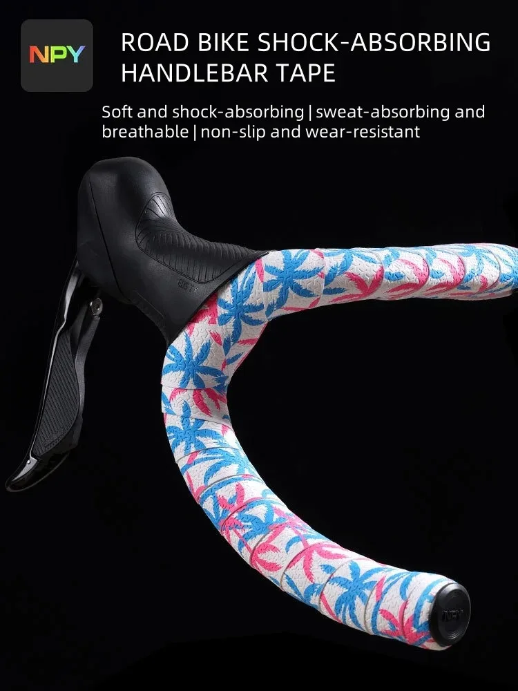 AliExpress Road Bike Bar Tape Anti-Slip Road Gravel Bicycle Handlebar Cuff Handle Bar Cover Comfort Wear Resistant Thickened Cycling Tape