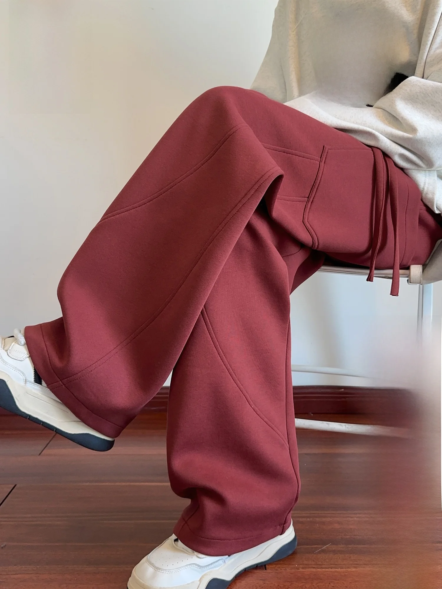 

Мужские зимние брюки Paul Frank: новые, свободные, прямого кроя, с флисовой подкладкой, из плотной ткани, для повседневной носки