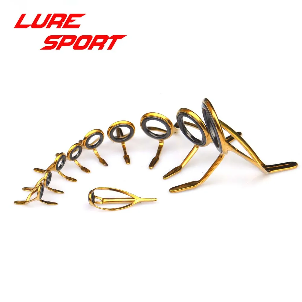 Proton 8 9 10pcs Gold frame Black ring guide set MN6 Top KW16  KW25 Guide  Rod Building component Repair DIY Accessory