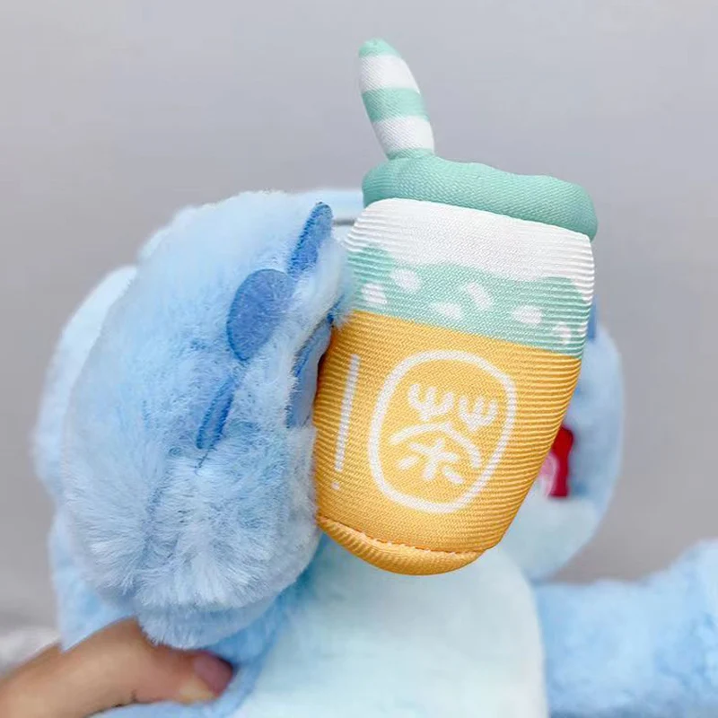 정품 디즈니 스티치 25-30CM 플러시 장난감 애니메이션 릴로 & 스티치 인형 장난감 카와이 만화 귀여운 베개 인형 장난감 어린이 생일 선물