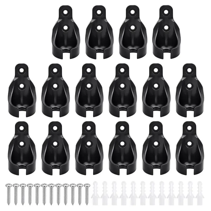 AT43-Universal Blinds Bungee Ball Cords 18Pcs Replacement Parts Roller Blind Accessories Brackets Receiver