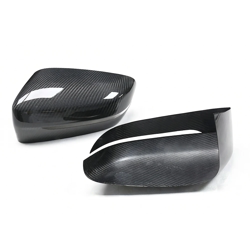 

Rearview Side Mirror Covers Cap For BMW G20 G28 G22 G23 G26 G42 2 3 4 Series i4 OEM Dry Carbon Fiber Sticker Add On Casing Shell