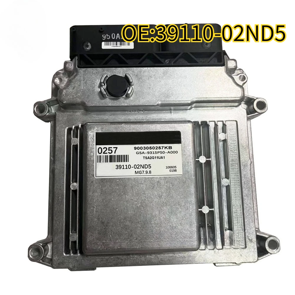 

High quality New For 39110-02ND5 0257 Motorcomputerkaart ECU Elektronische regeleenheid Controllermodule voor KIA