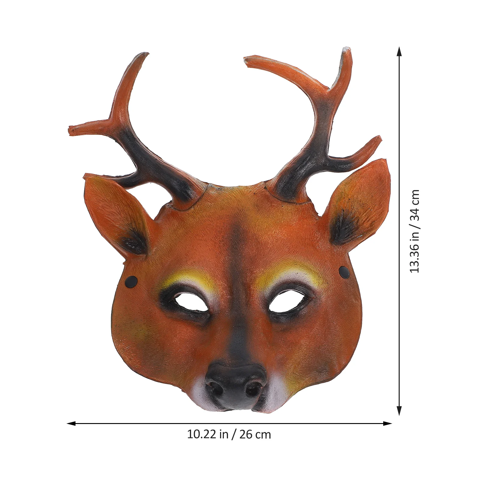 마스크 할로윈 순록 마스크 풀 페이스 의상 소품 가장무도회 파티 할로윈 코스프레 공연 액세서리