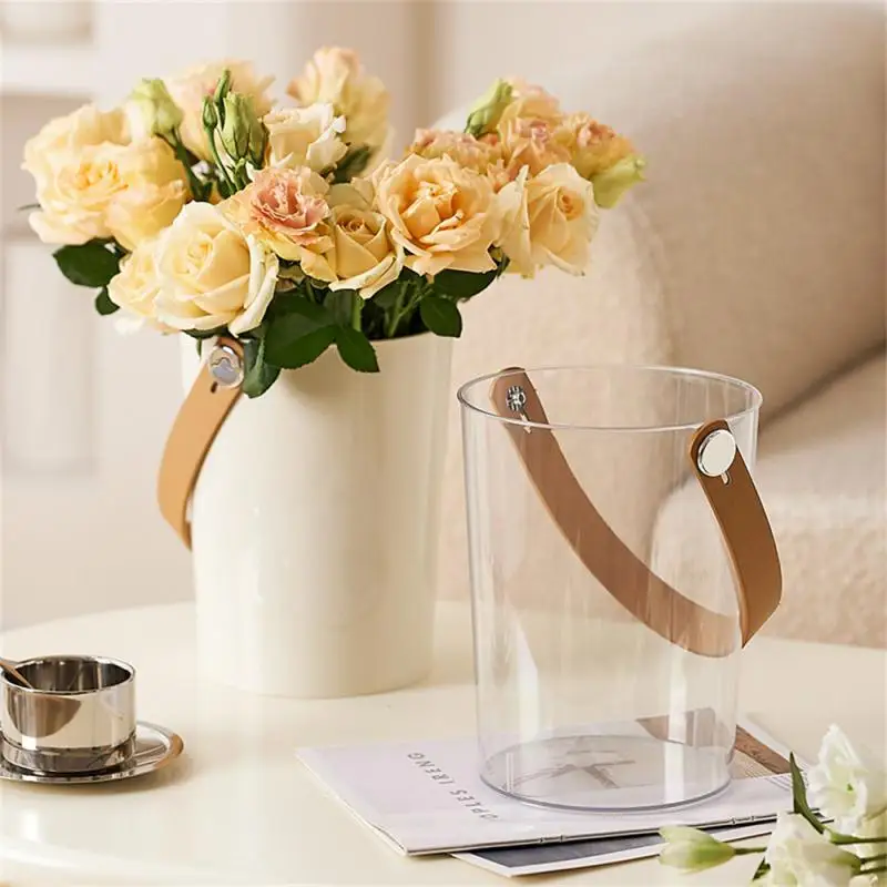 Vase Multipurpose Elegant Design Home Decor Accessories Increase In Demand Household Transparent Awakening Flower Bucket