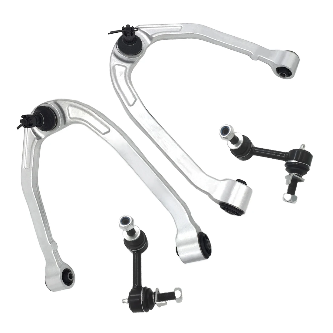 AzbuStag vorderer oberer Querlenker, Stabilisator-Verbindungs-Set, 4-teilig, für INFINITI G35 NISSAN 350Z 2003–2009 5021259 K621690