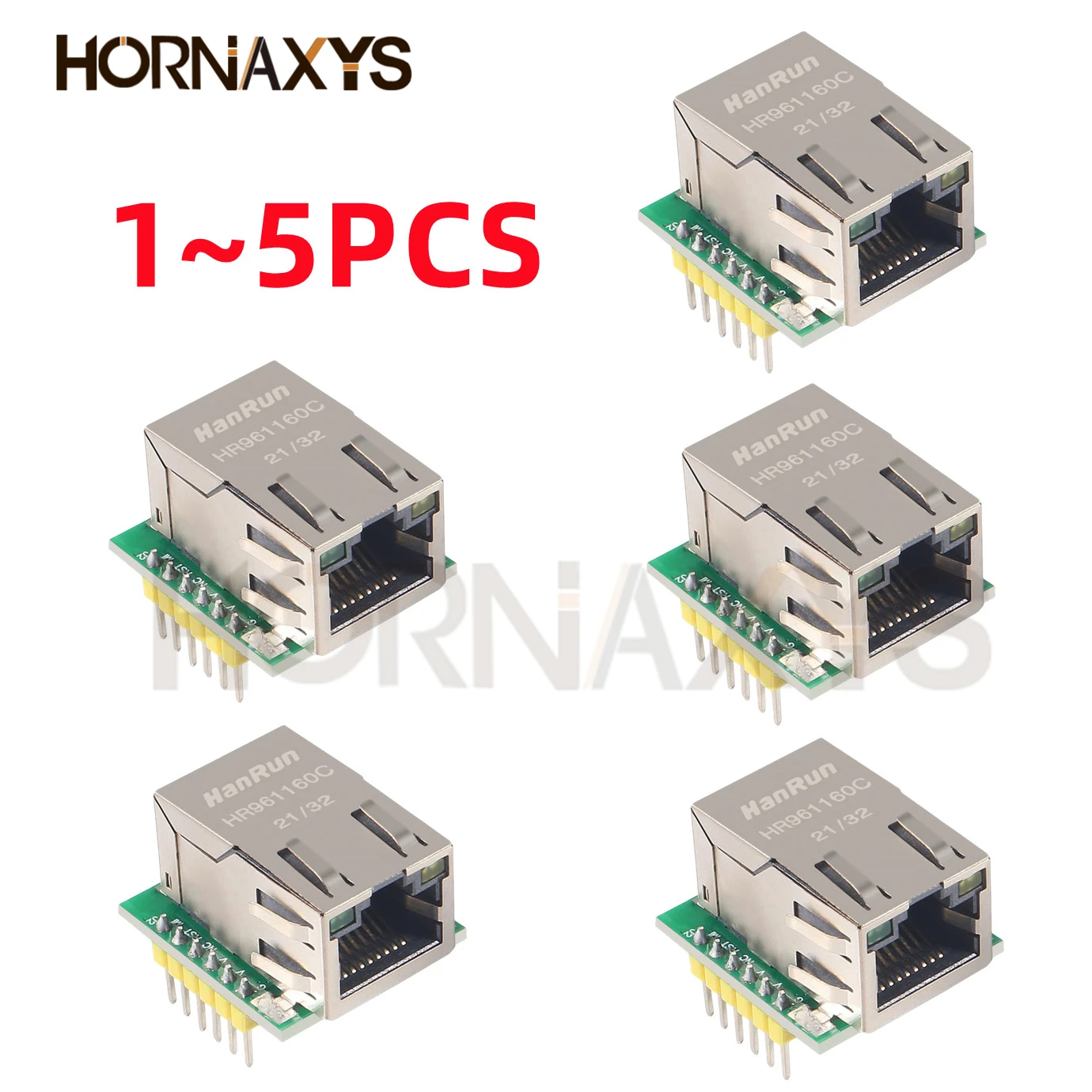 1-5szt W5500 SPI do LAN Ethernet Moduł sieciowy TCP IP 51 STM32 Interfejs 3.3V 5V Dla Arduino WIZ820io RC5 Internet rzeczy