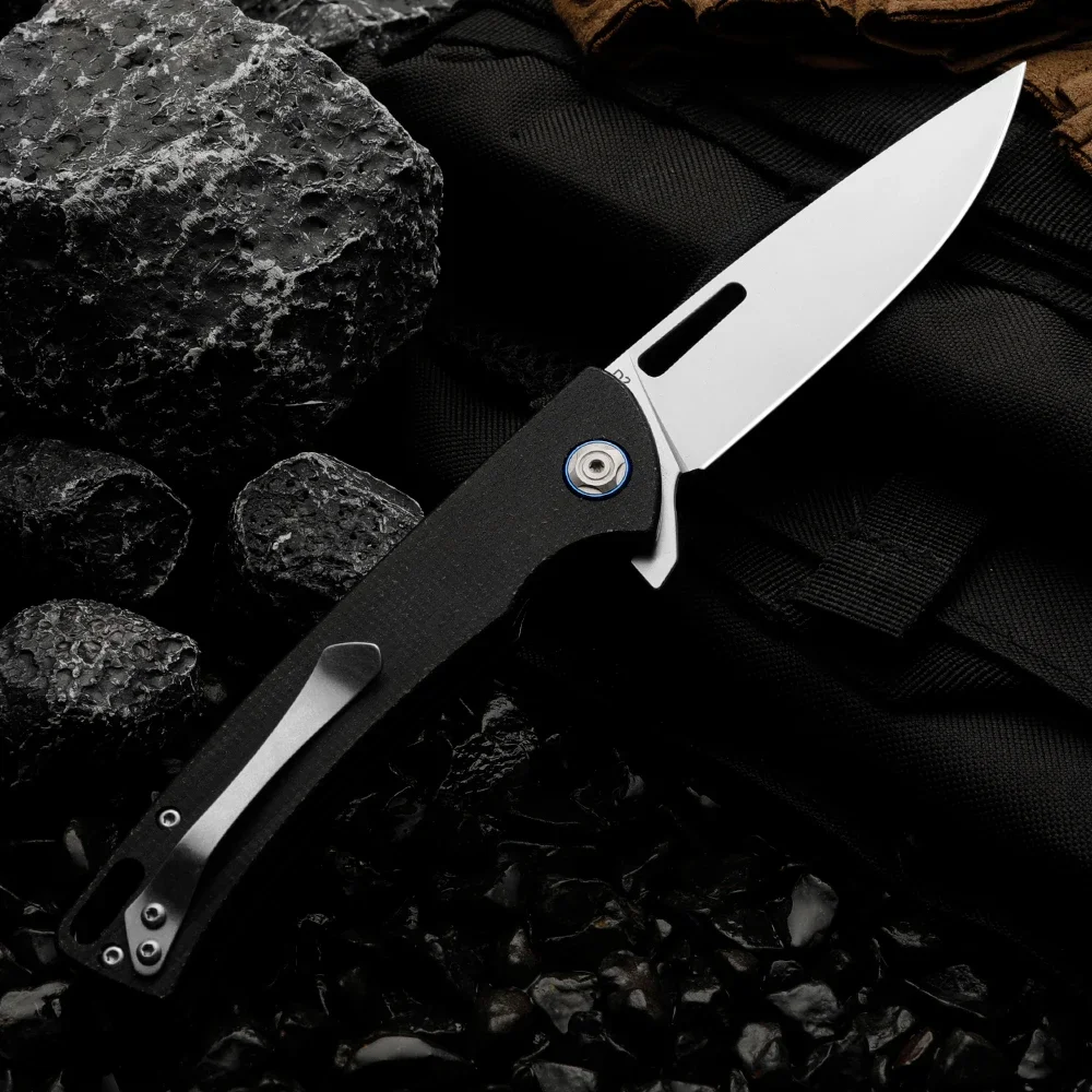 High quality multifunctional folding knife - survival knife for outdoor camping, hunting, and emergency situations, men's gift