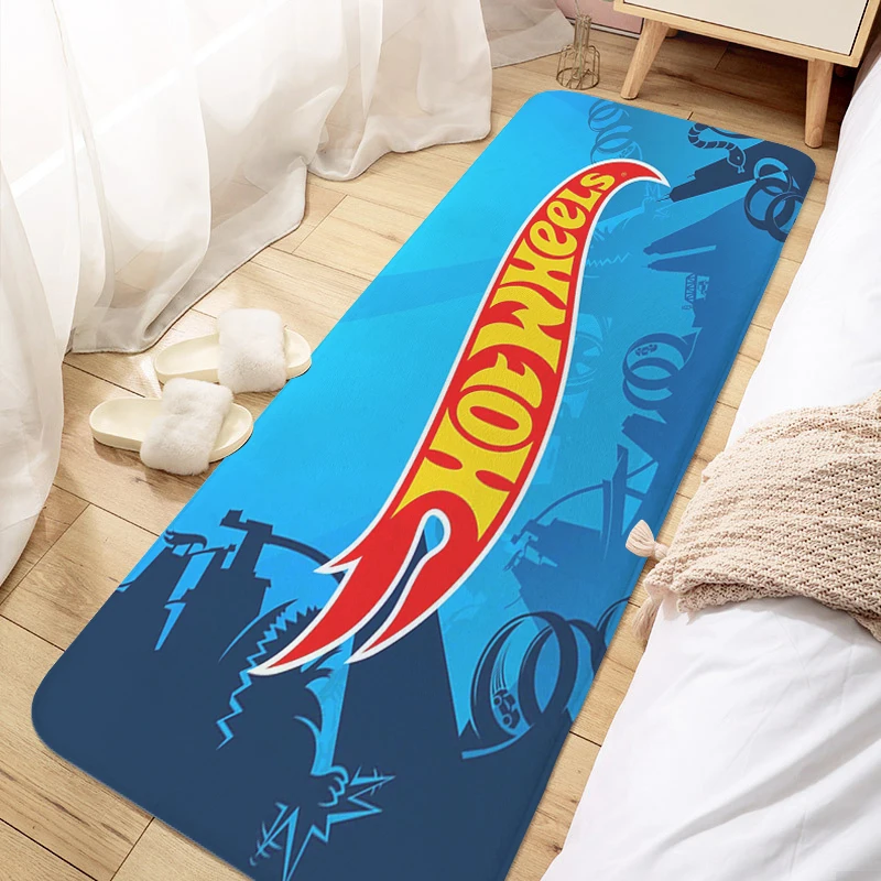 

Rug for Bedroom H-Hot W-Wheels Doormat Entrance Door Bathroom Hallway Floor Mats Slip-resistant Balcony Corridor Kitchen Carpet
