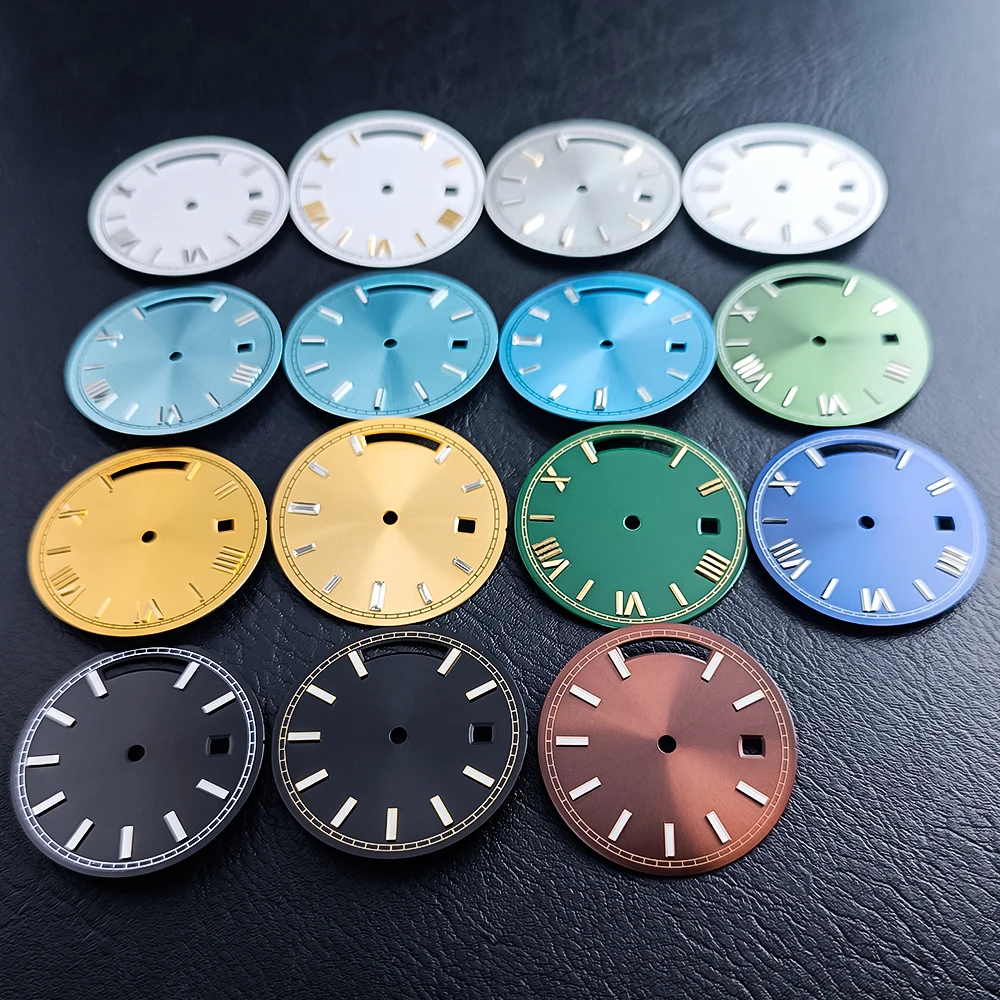 High quality 31MM diameter new calendar dial suitable for 8285 watch movement accessories no Luminous