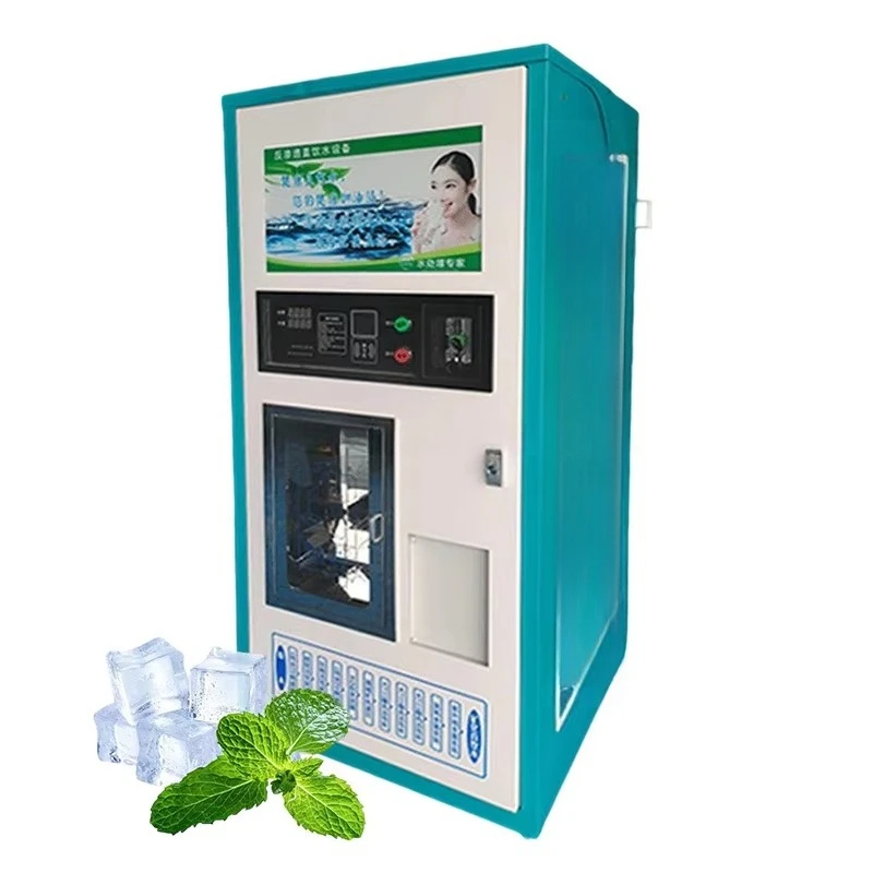Customized Commercial Smart Ice Dispenser Automatic Ice Vending Machine Quiet Operation Comfortable User Experience Ice Maker