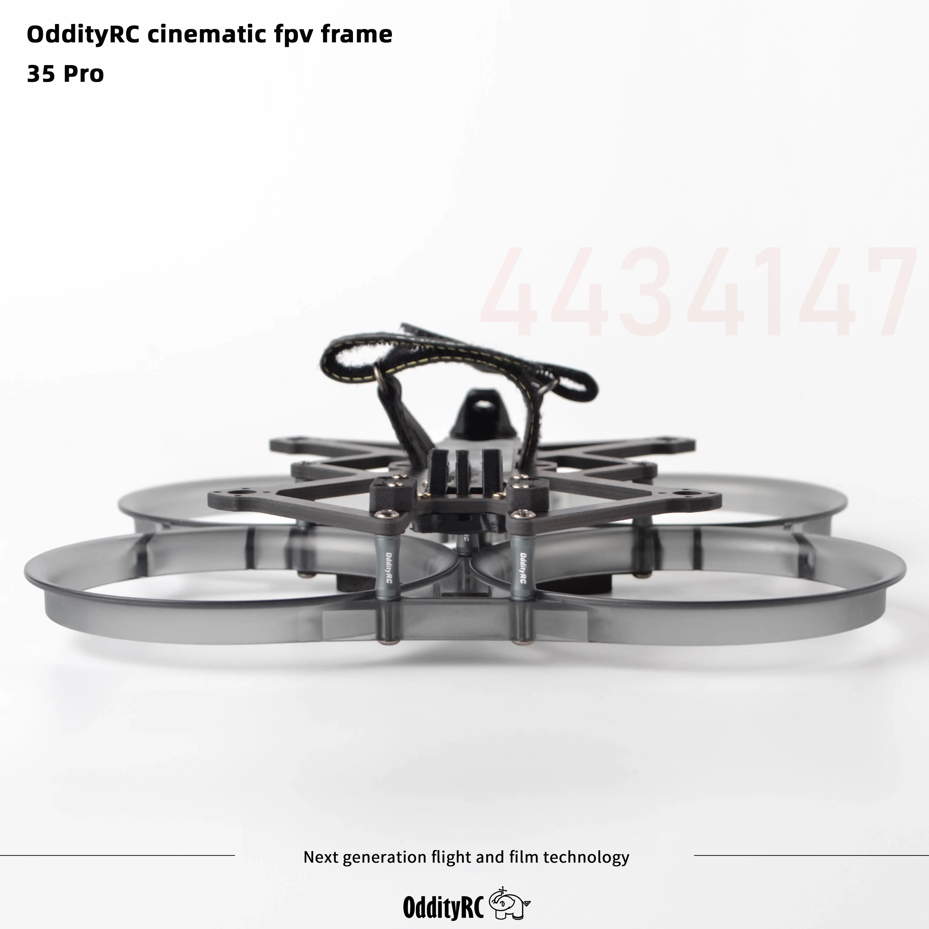 OddityRC XIMAGE35 XI35 Pro 3.5inch 152mm Wheelbase Frame kit w/ABS Propeller LED Guard for FPV Racing RC WHOOP Drone