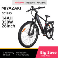 Miyazaki GC1995 Electric Bike 350W 48V 14AH Battery E-bike 26 Inch Tires Women’andMen’ Urban Commutingr Electric Bicycle