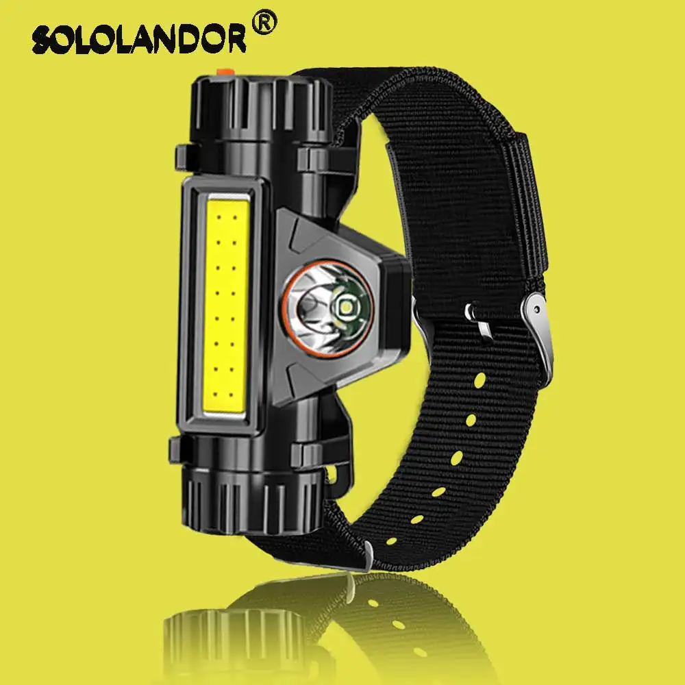 LED white Portable Light Wristlight Strap Flashlamp Night Cycling Running Fishing Lamp Wrist Band Bracelet Wristlamp Flashlamp