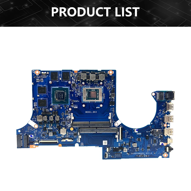 FA506 Mainboard For ASUS Tuf A15 FA706 FA506IV FX506I FA506II FA506IH FA706IH FA706II FA706I Laptop Motherboard R5 R7 CPU