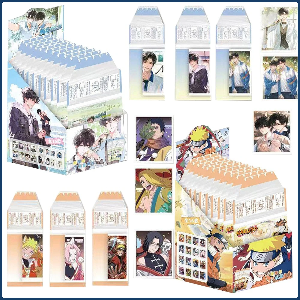 

Cartoon Cute Anime Peripheral Exquisite Characters Custom Tearable Photo Cards Stylish HD Small Cards Decorative Ornaments Gifts