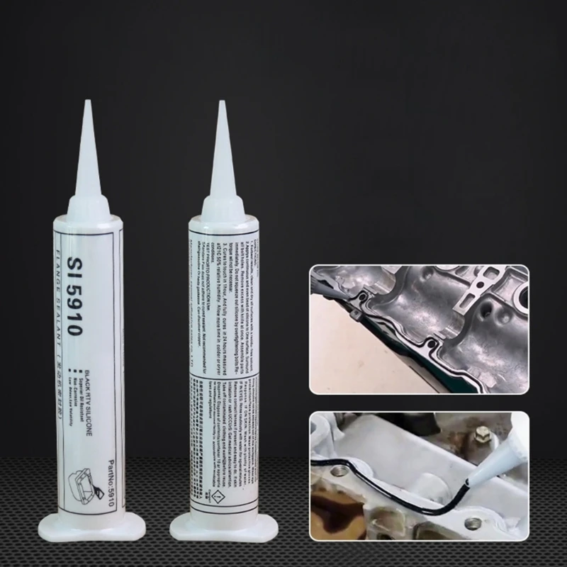 Afdichtingslijm Sterk klevende lijm Reparatiepasta's voor apparatuur Hoge temperatuur afdichting