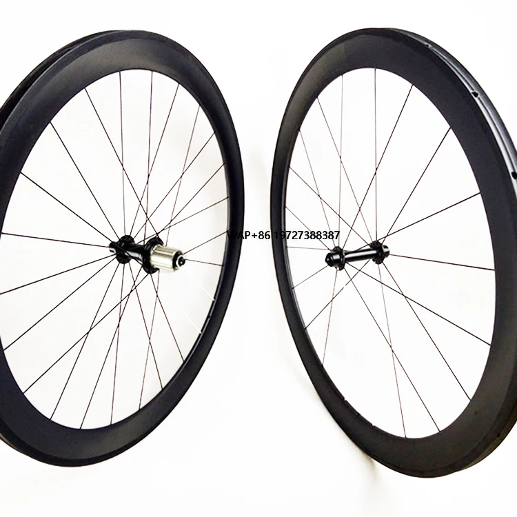 

20.5mm Inner Wide Tubular Bike Carbon Wheel 700C UD Matte Bike Carbon Wheel 24 28 60 88mm Depth Carbon Wheelset
