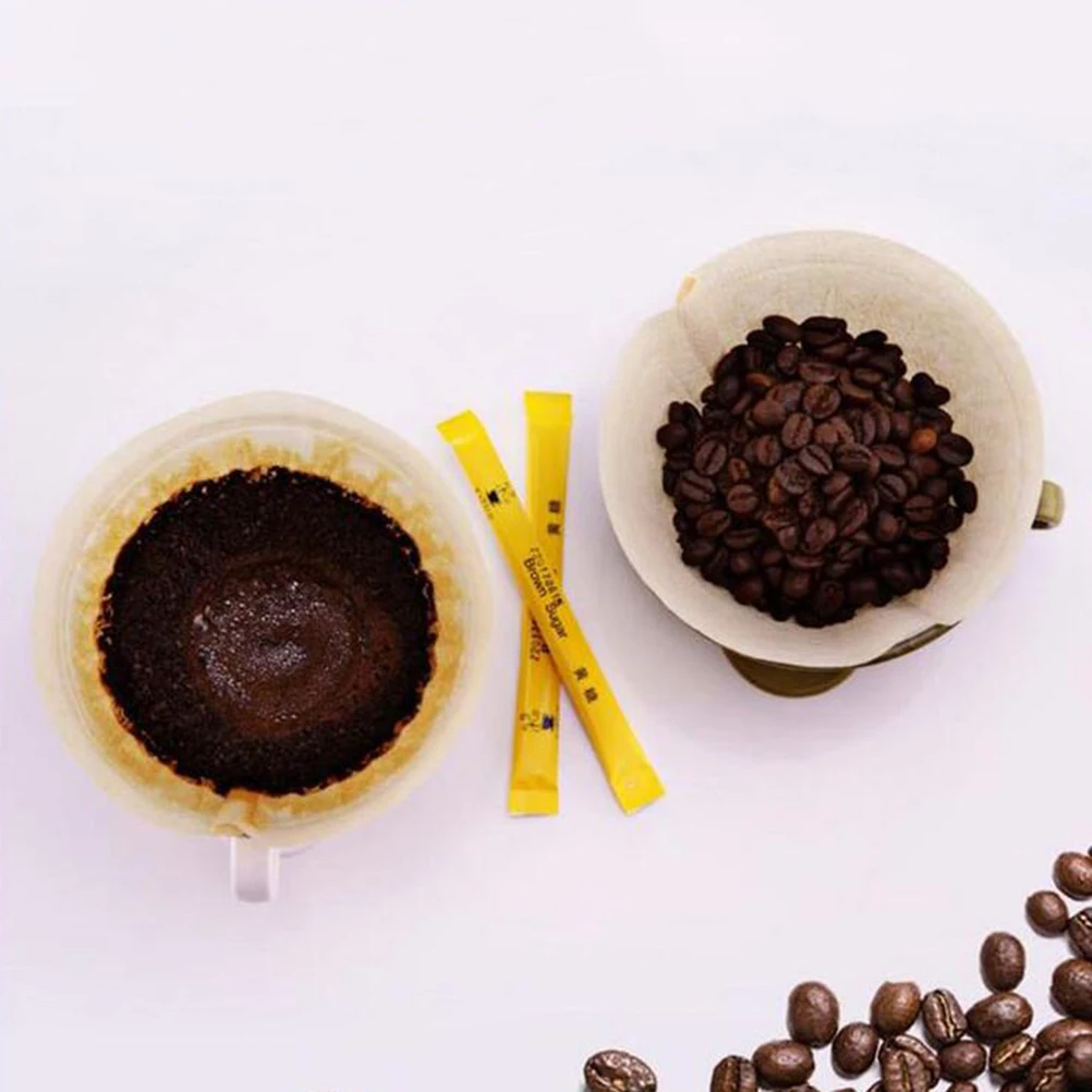 

40Pcs Unbleached Coffee Filter Papers Conical Hand Drip Filter For Home Kitchen Preserving Coffee Filtering Paper