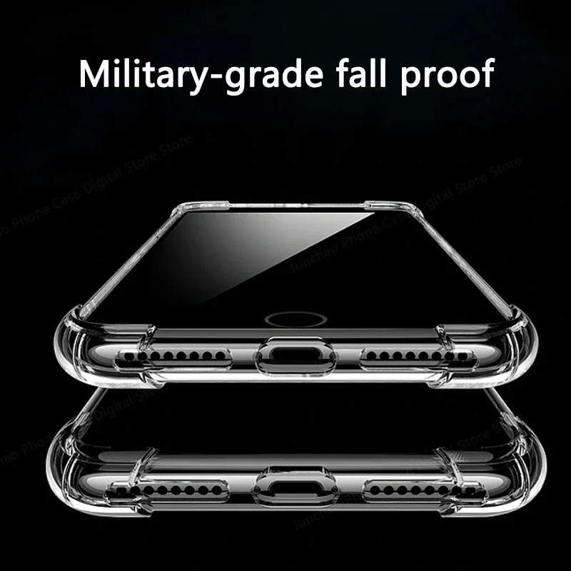 Thickened Airbag Shockproof Clear Soft Tpu Phone Case For vivo V29 Pro 5g case Transparent Back Cover Y100 Y200 pro funda cases