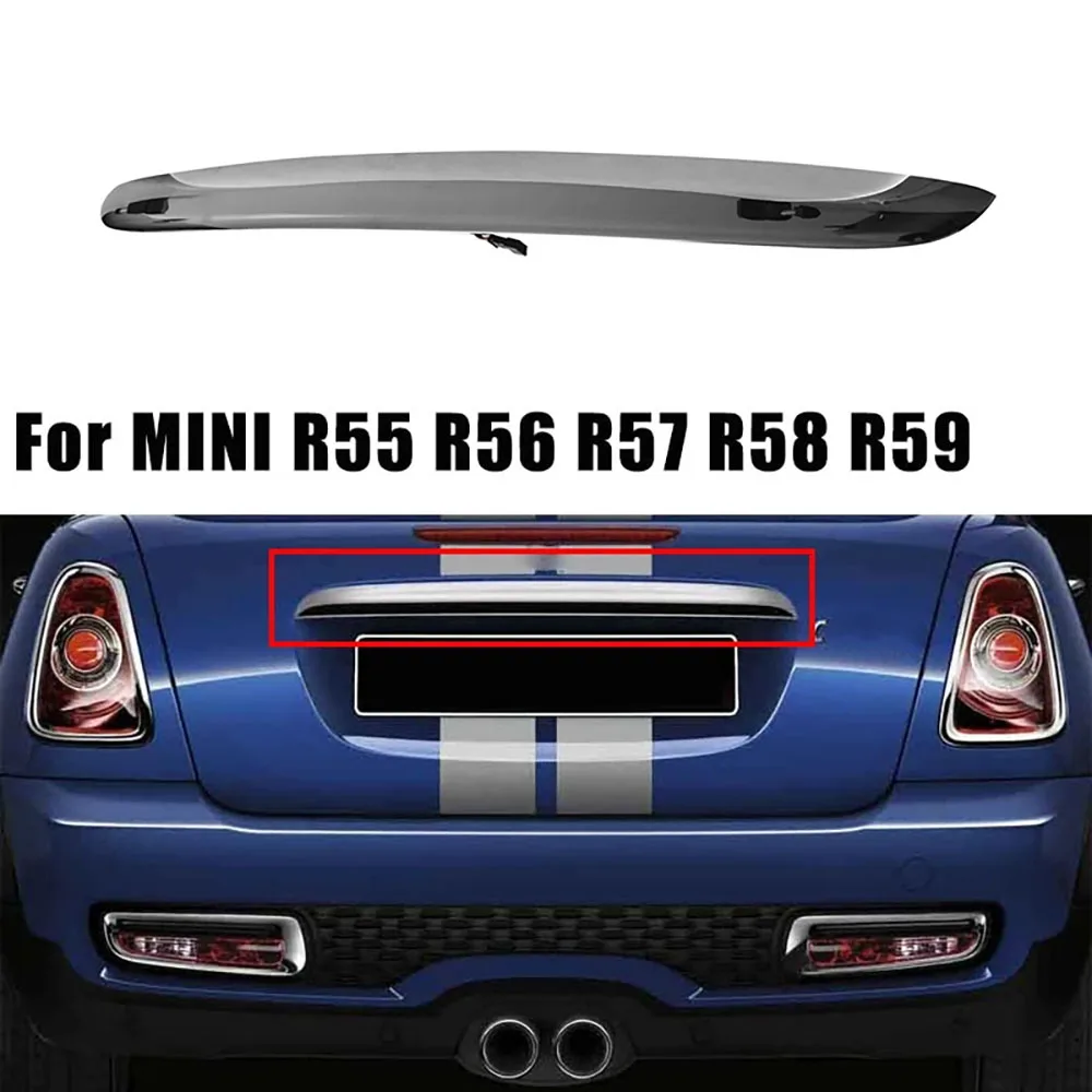 

51132753603 Car Chrome Tailgate Hatch Trunk Handle Replacement for Mini Cooper R55 R56 R57 R58 R59 2007-2014