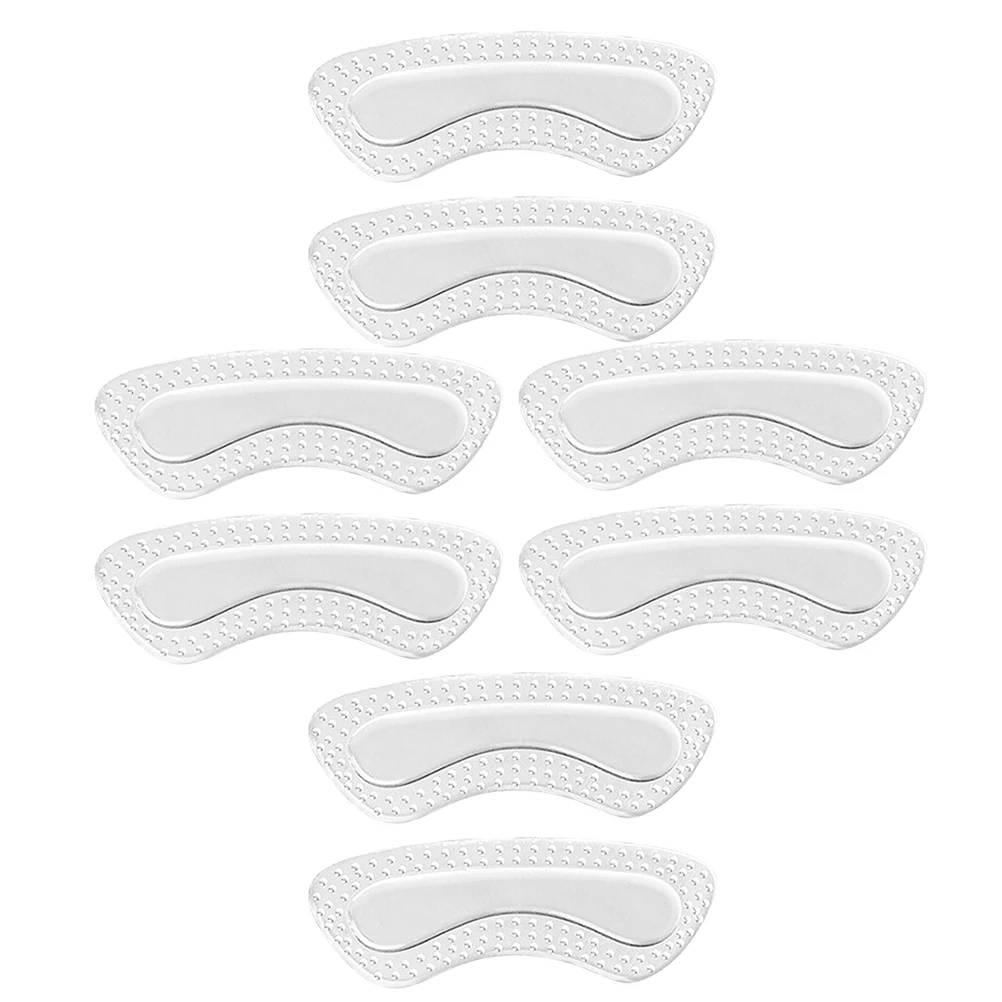 

Heel Pads For Shoes Too Big Transparent Silicone Anti-Slip Grips Comfortable High Heel Cushion Inserts Shoe Filler