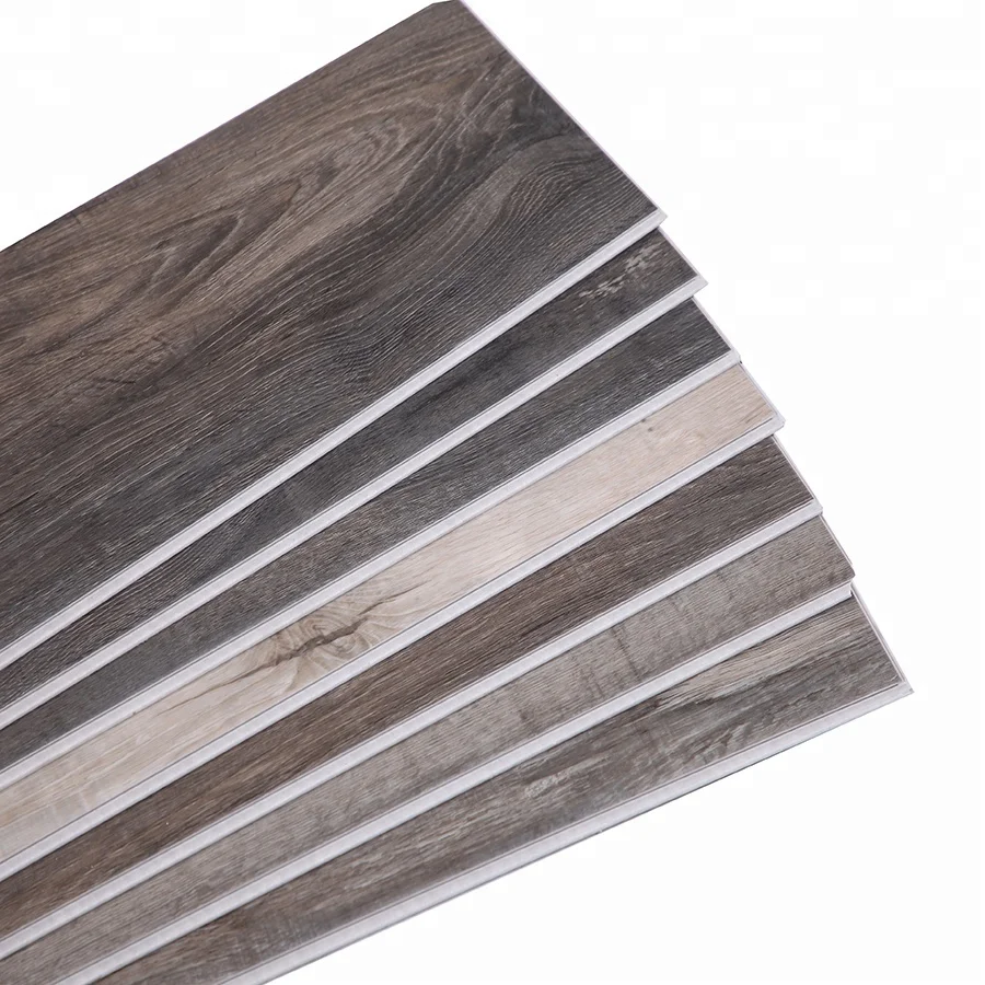 Piso Pvc Interior Click Hybrid Waterproof 7mm Thick Luxury Vinyl Plank SPC Pvc Flooring Lvt Flooring