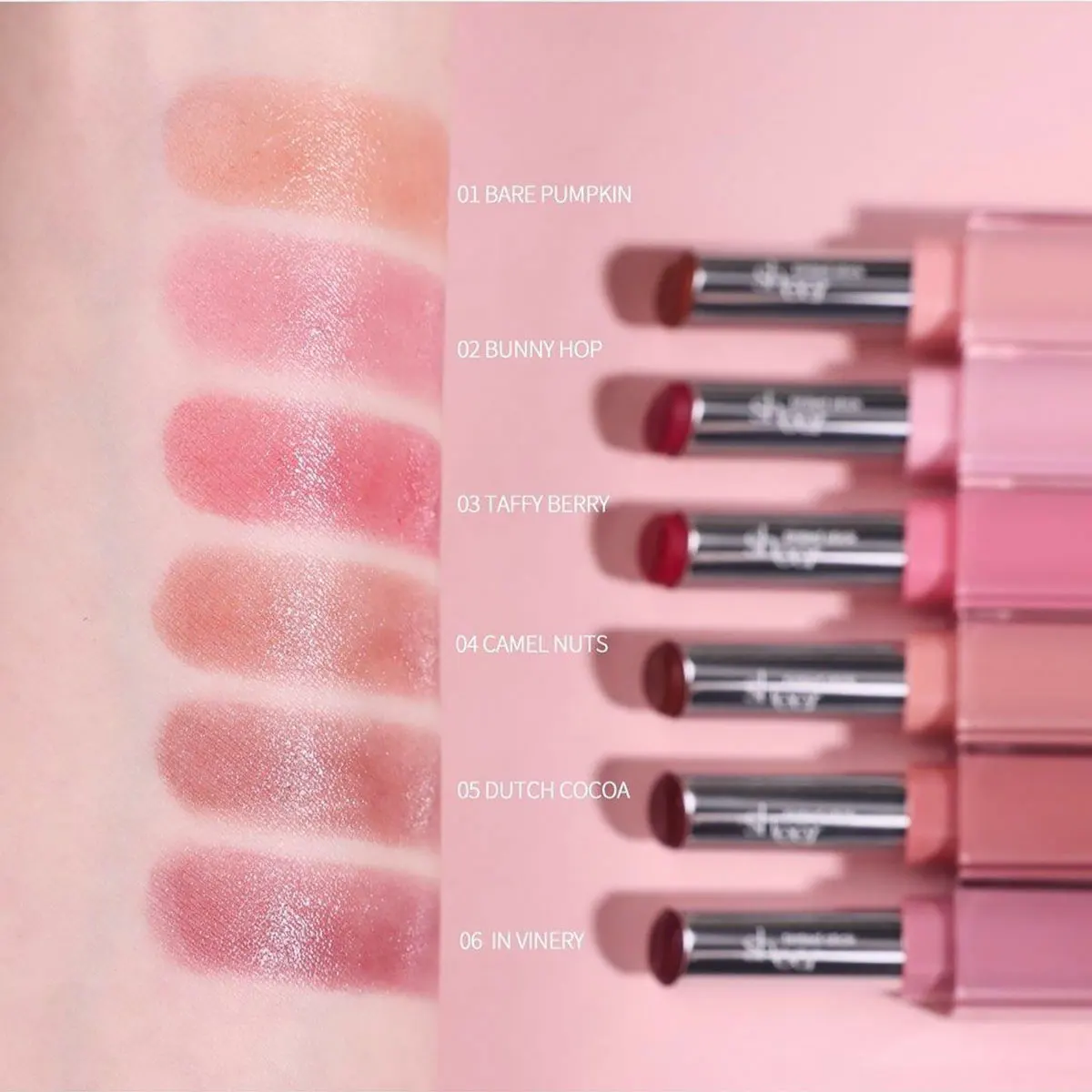 rom&nd SHEER TINTED STICK,Jelly-Like Smooth Texture,Sheer Translucent Color,Luxury Makeup,Korean Cosmetic,Korean Makeup