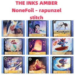 Lorcana Proxy THE INKS AMBER EN NoneFoil – rapunzel stitch hades lantern lilo maximus ariel TCG Game Cards collection