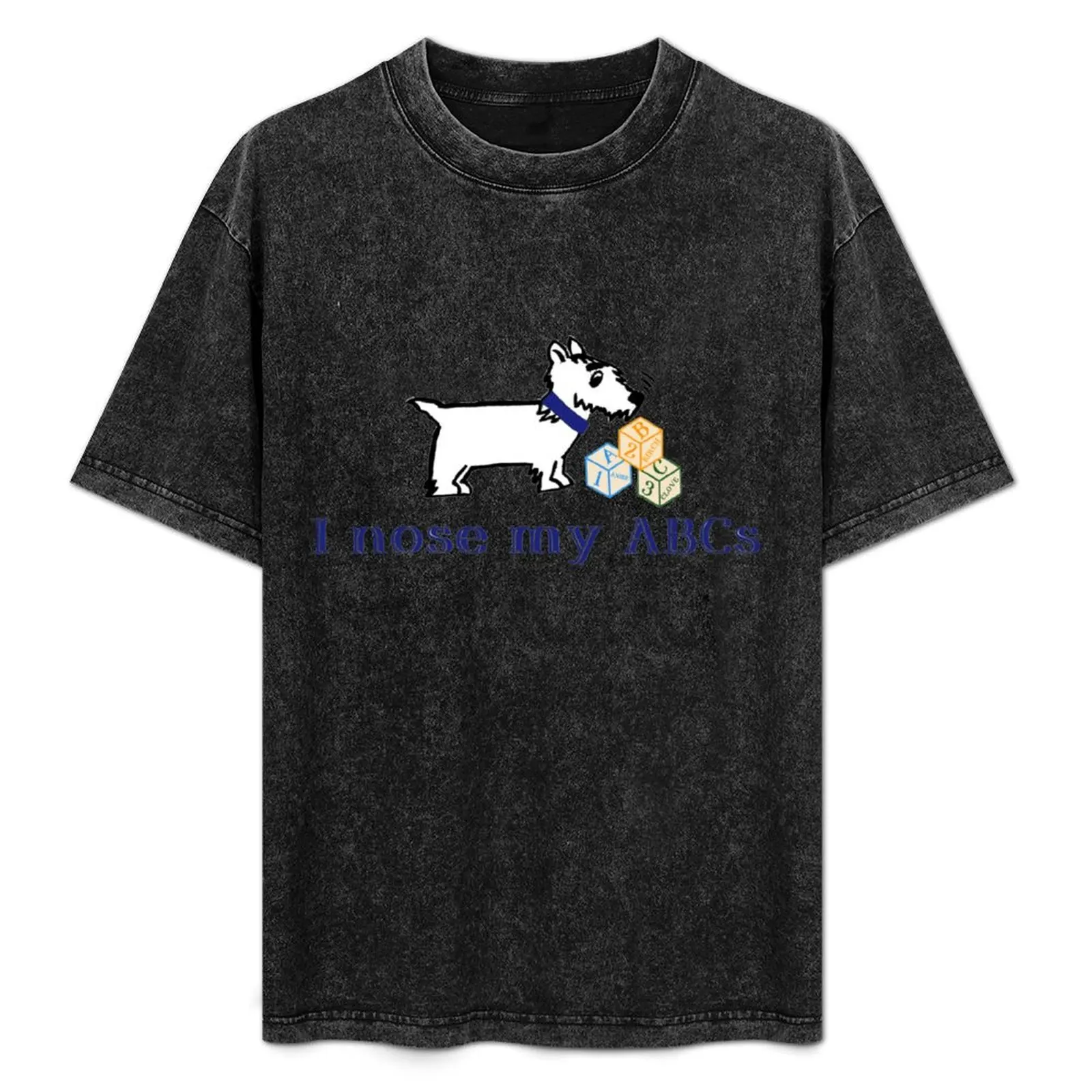 

Nosework ABCs T-Shirt shirts graphic tees summer clothes Blouse summer top tee shirts for men
