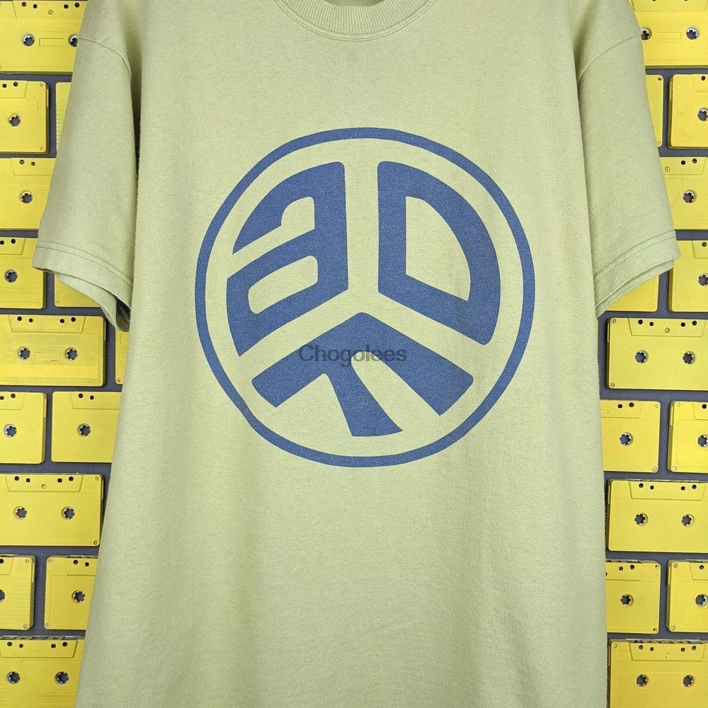 Vintage 90s ADF Asian Dub Foundation T-Shirt Electronic Ambient Big Beat Dub Trip-Hop Drum And Bass Dancehall Merch Tee Size L