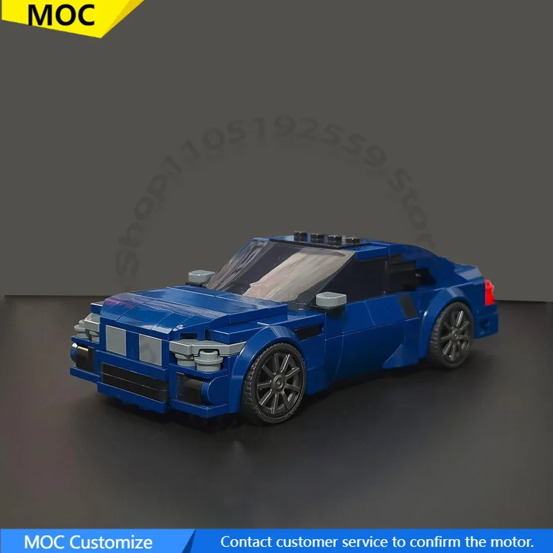 

270 PCS Racing Car 76920 e92 MOC Customize Modular Building Block Design Educational Brick Creative DIY Boys Toy Birthday Gift