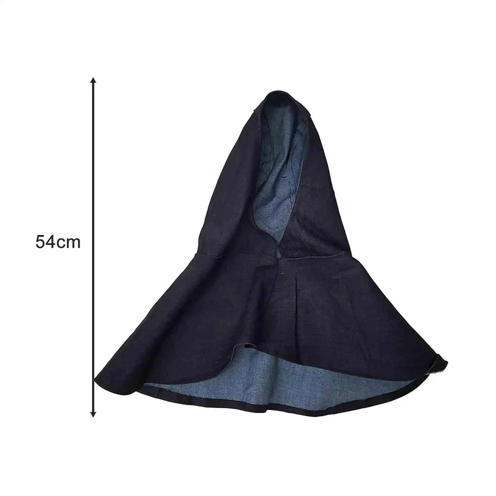 Denim Welding Cap Hood with Neck Shoulder Drape Welding Headgear Spark Proof Labor Protection for Carpentry Accessory Sturdy