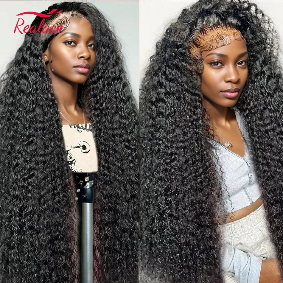 30 38-calowa peruka z falami wodnymi 13x6 Hd Lace Frontal Wig 13x4 Water Curly Human Hair Lace Frontal Wigs For Women Choice