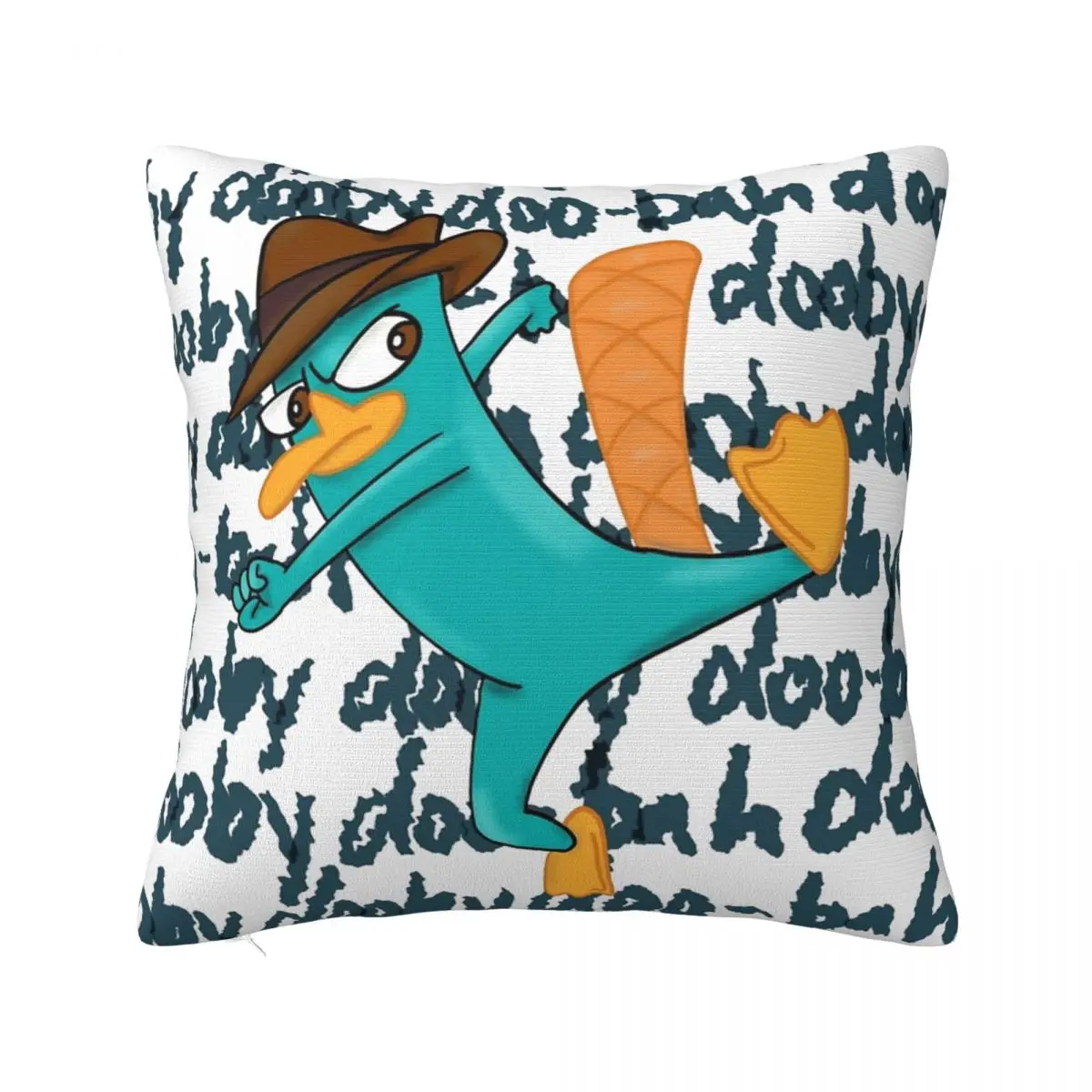 Perry The Platypus Agent Pillow Case Cushion Covers Custom Zippered Decor Throw Pillow Case Cover for Bed 40*40cm