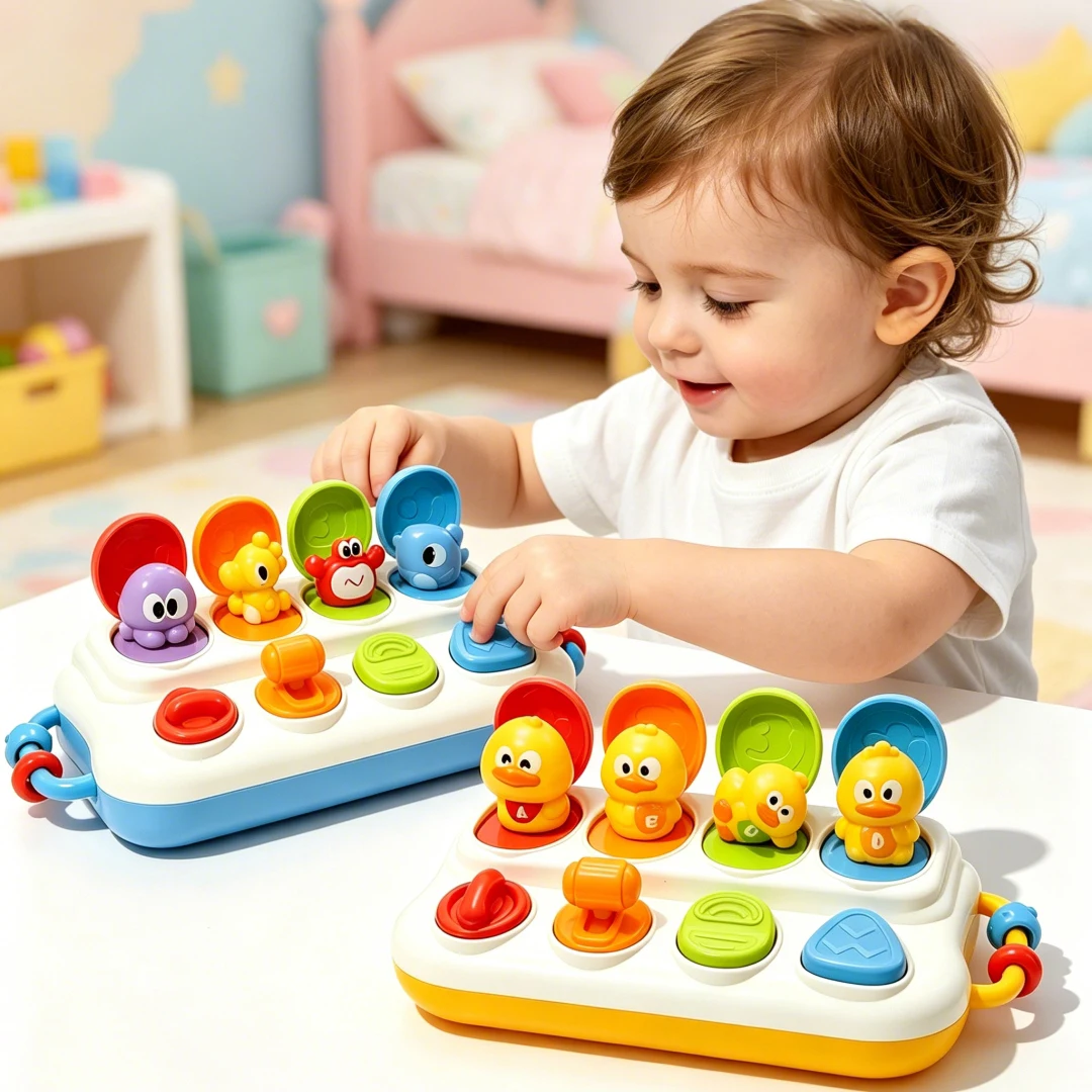 Pop Up Animals Montessori Toy  - огляд і ціна Photography Jokes