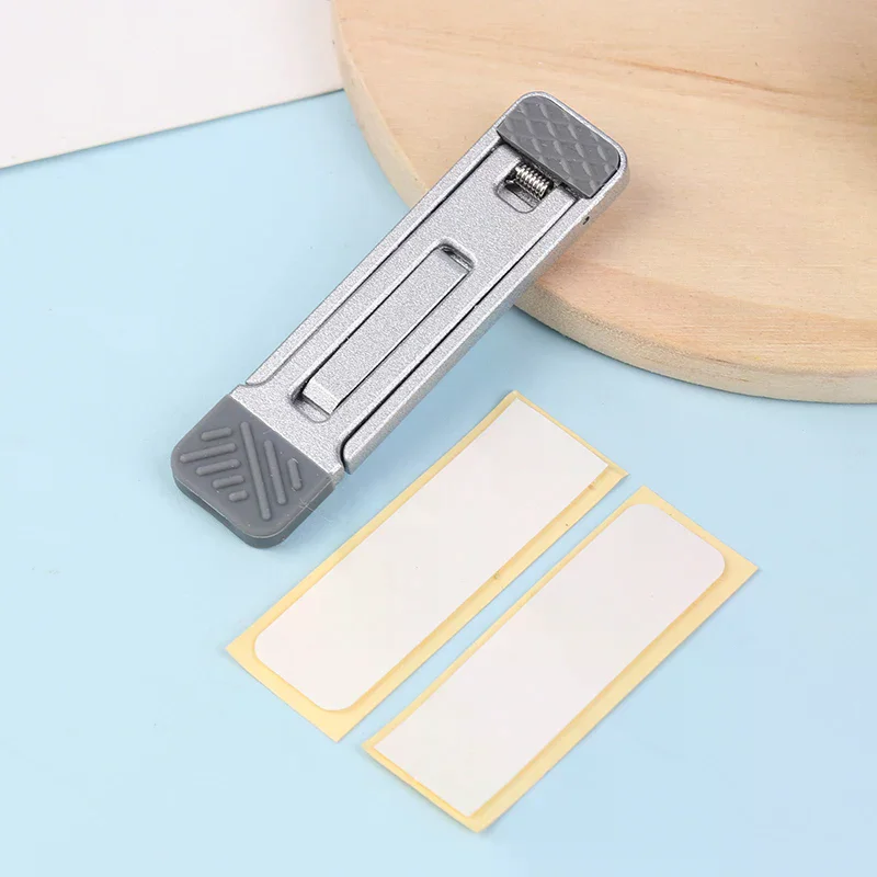 Mini podstawka pod laptopa ze stopu cynku, regulowana wysokość, składana, antypoślizgowa podstawka pod laptopa