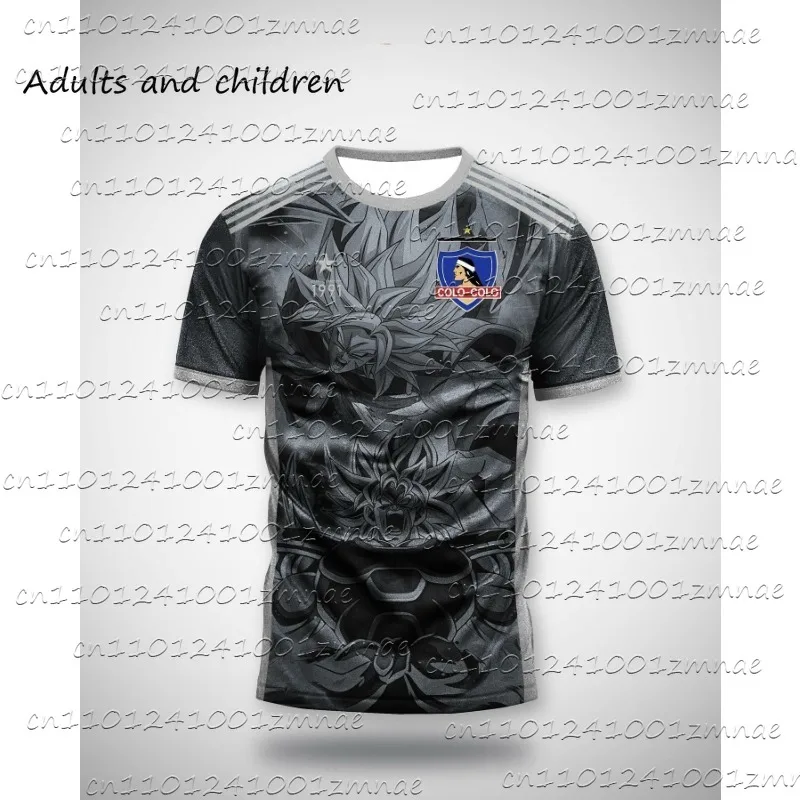 

Лидер продаж, летняя мужская дышащая футболка с короткими рукавами и чилийским цветлолом X DBZ, уличная футболка для любителей футбола
