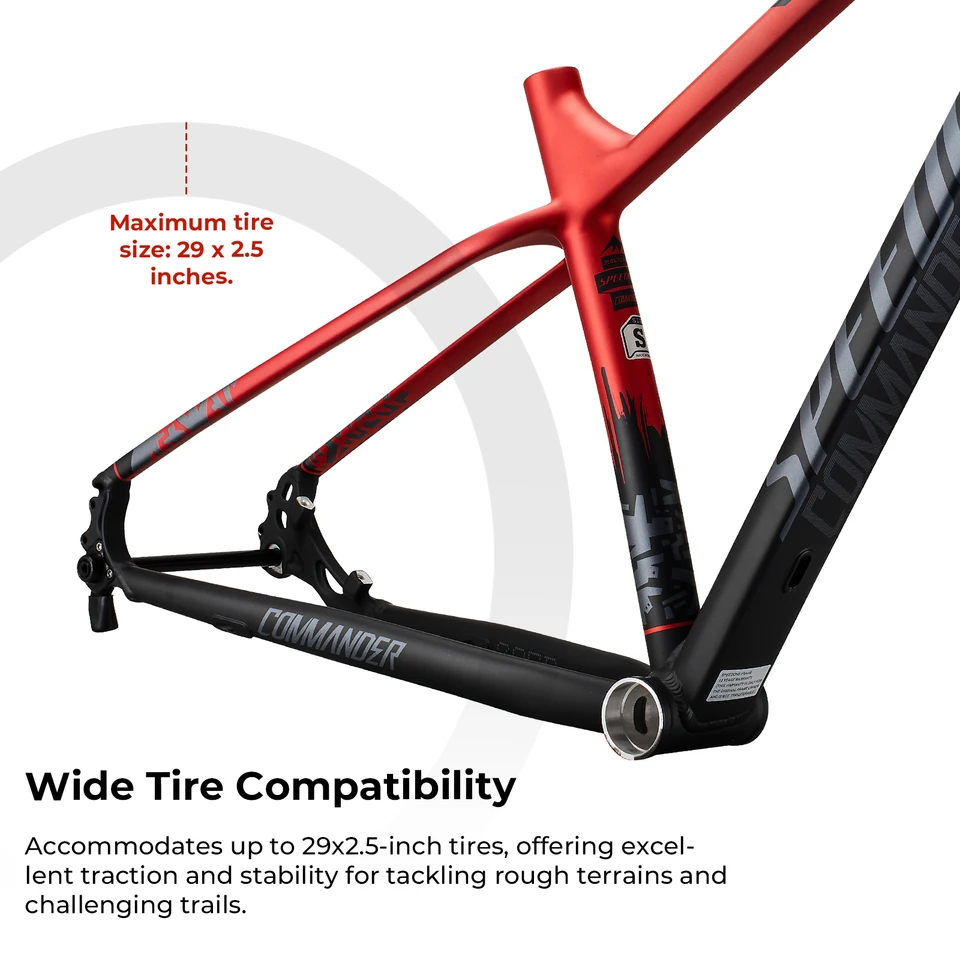 Speedone 超軽量アルミマウンテンバイクフレーム 29er 12x142mm