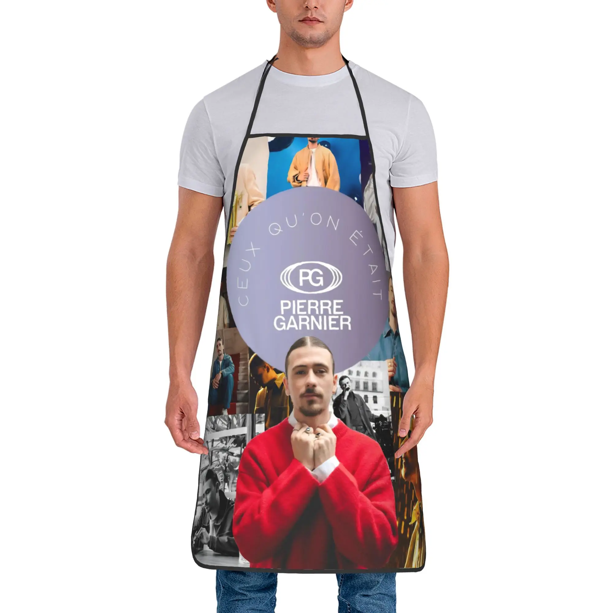 Delantal PIERRE GARNIER EVERY SECOND, delantal de moda para el hogar, accesorios de cocina para adultos, sin bolsillo